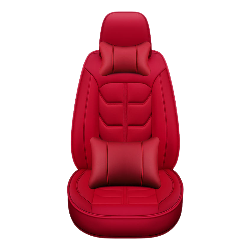 Juegos de fundas de asiento de cuero Pu de alta calidad y fáciles de limpiar