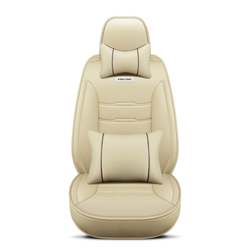 Cubiertas de asiento de coche de cuero de color sólido de alta calidad vendedoras calientes