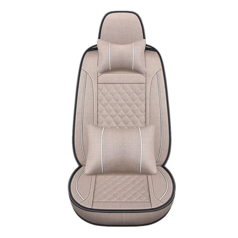 Fundas de asiento de coche deportivo de lujo beige al por mayor de varios estilos 