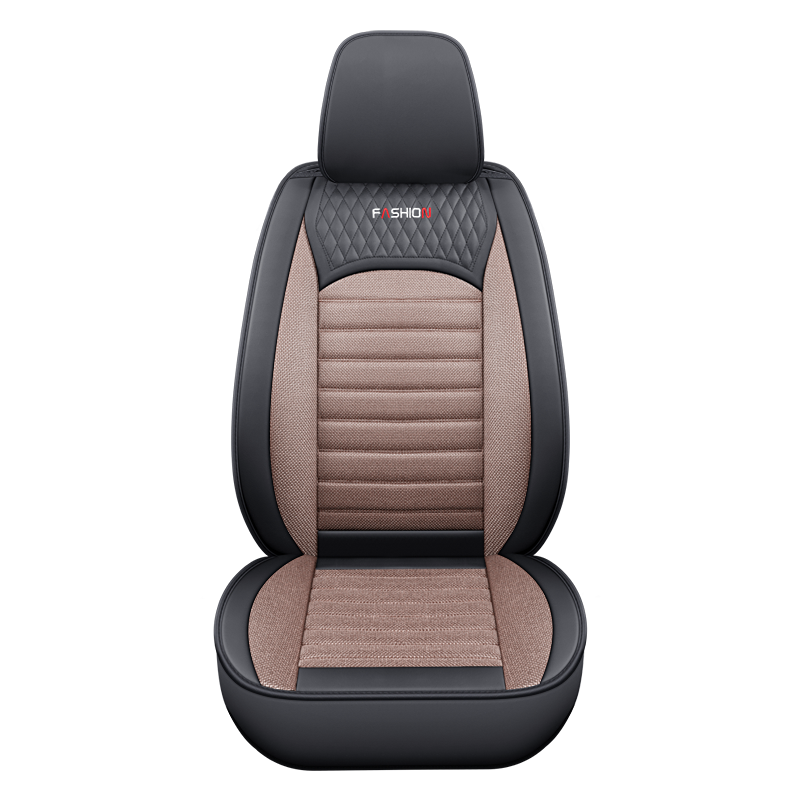 Funda de lino para asiento de coche con diamantes disponible en varios colores