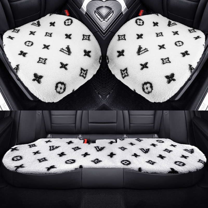 Nueva felpa Cojín del asiento del coche de invierno caliente engrosada Cuatro estaciones Universal